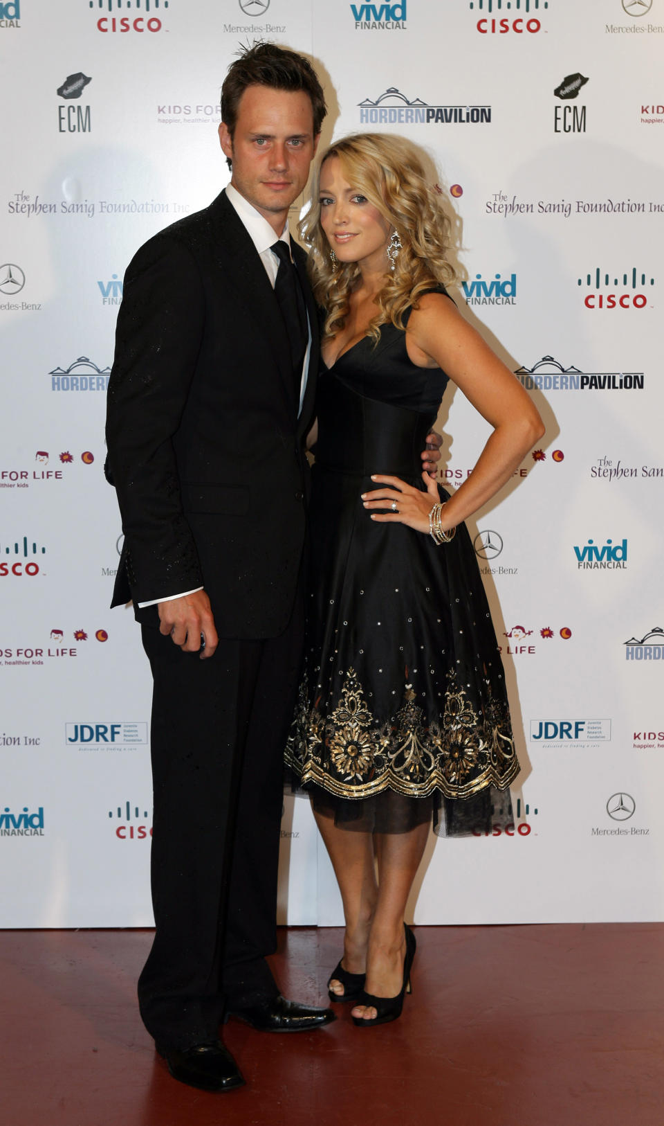 Lee Henderson and Jackie O during 4th Annual Kids for Life Charity Ball - Red Carpet at Hordern Pavilion in Sydney, NSW, Australia. 