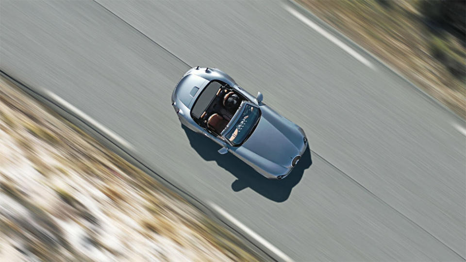 The Weismann Project Thunderball EV from above