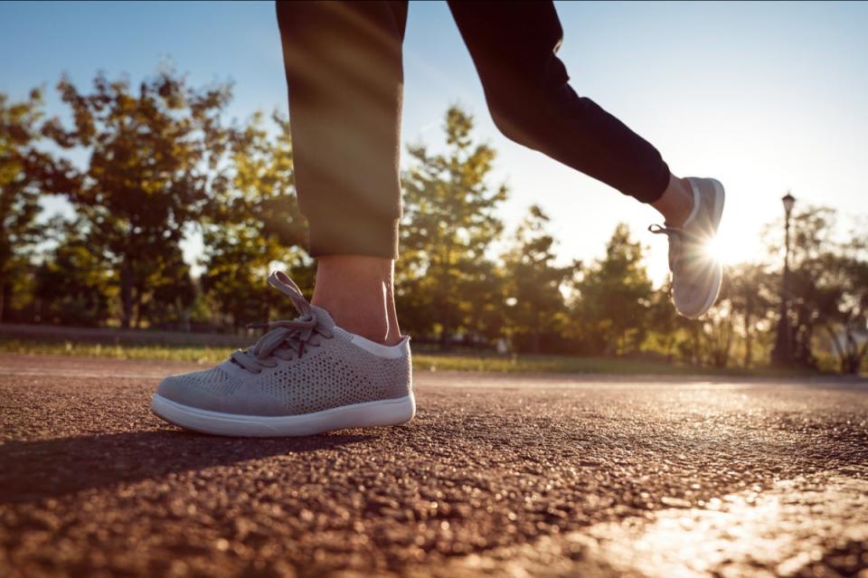 Benefits: running slower can boost your cell function and build strength (Getty)