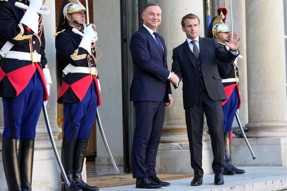 France EU Poland (Copyright 2021 The Associated Press. All rights reserved.)