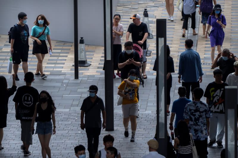 ▲中國南京市近日出現新冠本土疫情，並有擴散至其他省市的趨勢。資料照。（圖／美聯社／達志影像）