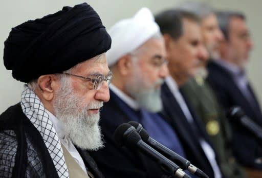 Iran Ayatollah Ali Khamenei: the US Treasury accused Iran of creating a complex web of cut-out companies to dodge US sanctiions and ship Iranian oil to Syria, which in turn sent funds to Hezbollah and Hamas