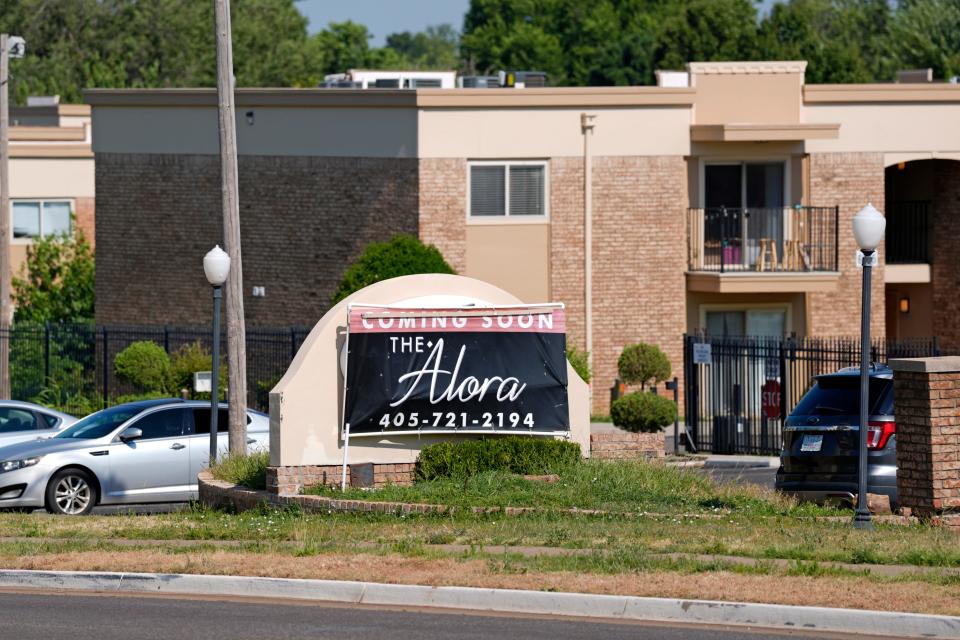 The Alora apartment complex is pictured in Warr Acres.