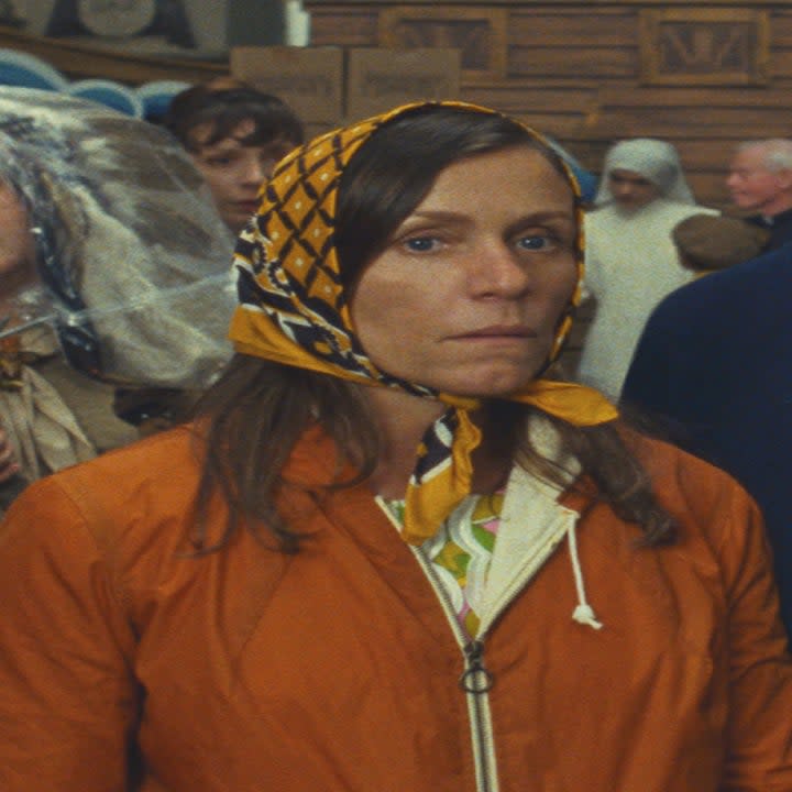 Since playing Mrs. Bishop in Moonrise Kingdom, McDormand has starred in each of Anderson's movies except The Grand Budapest Hotel, voicing Interpreter Nelson in Isle of Dogs and playing Lucinda Krementz in The French Dispatch.