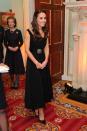 <p>The Duchess showed her strength in eveningwear with a black sleeveless Preen dress with a belt and black cut-out pumps at the<br><br><br><br><br><br><br><br><br><br><br><br><br><br><br><br><br><br><br><br><br><br><br><br><br><br><br>Place2Be Wellbeing in Schools Awards in London. </p>