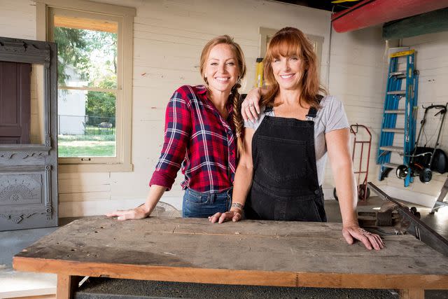 HGTV Mina Starsiak Hawk and mother Karen E. Laine on 'Good Bones'