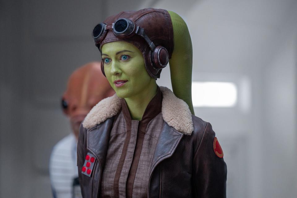 Mary Elizabeth Winstead is Hera. (Lucasfilm/Disney+)