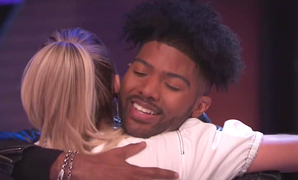 Kelsea Ballerini congratulates winner Darius Coleman on 'Songland.' (Photo: NBC)