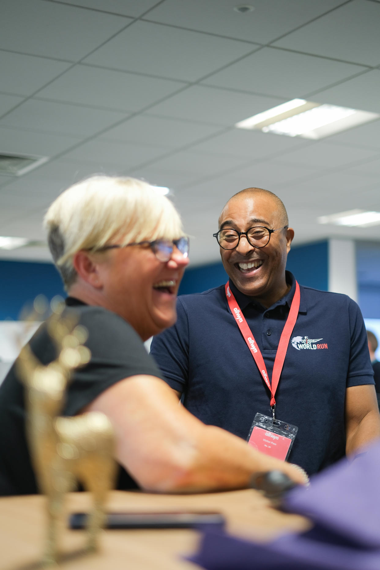 Jackson is the international sports director of the Wings for Life World Run (Allwyn UK handout/PA Wire)