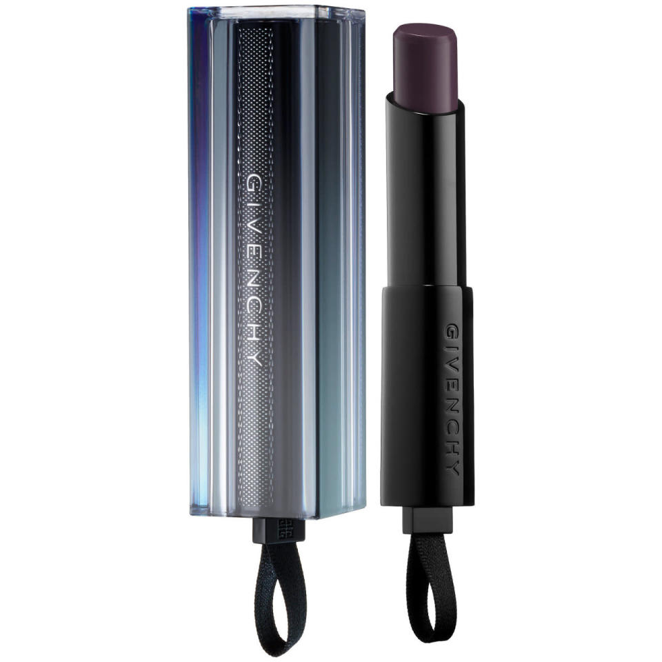 Givenchy Rouge Interdit Vinyl in Noir Revelateur