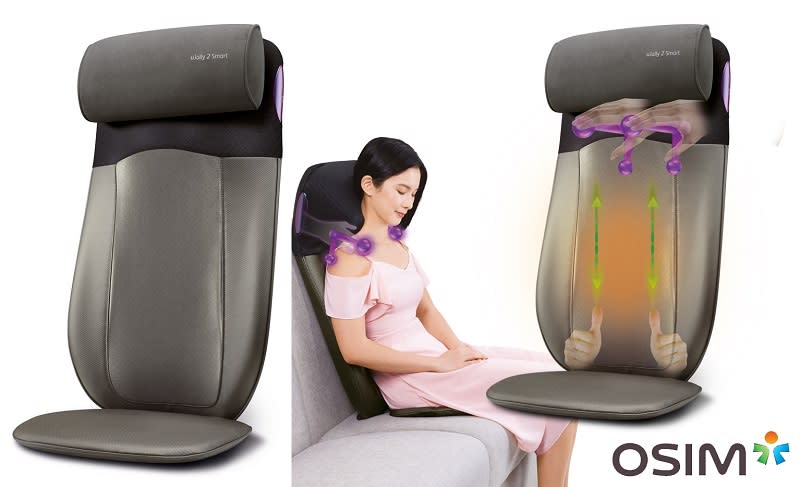 ▲OSIM 智能背樂樂2 OS-290S，原價$16,800，8/8-8/14活動價$12,800。（圖片來源：Yahoo購物中心）