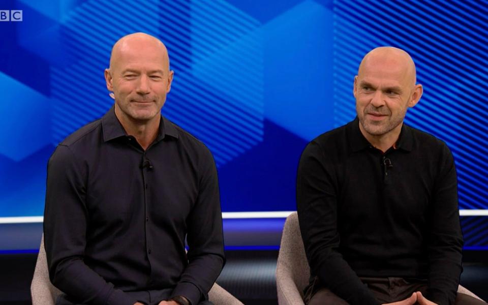 Alan Shearer and Danny Murphy on Match of the Day