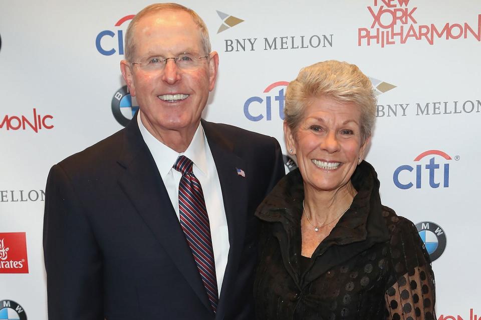 Tom Coughlin and Judy Coughlin