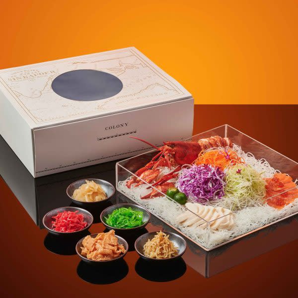 yusheng delivery - the ritz carlton millenia singapore