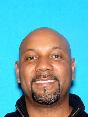 Cedric Anderson, 53, suspect in the San Bernardino elementary school shooting, is pictured in this San Bernardino Police Department handout photo obtained by Reuters April 10, 2017. San Bernardino Police Department/Handout via REUTERS