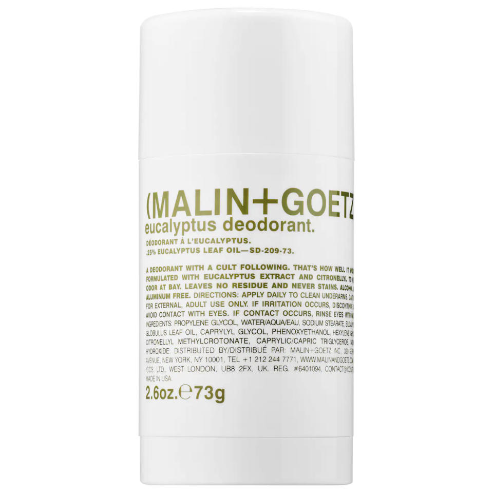 Malin + Goetz Eucalyptus Deodorant. Image via Sephora 