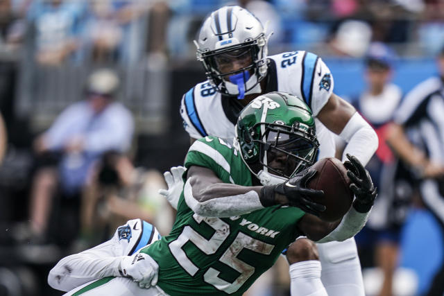 Panthers' Bryce Young limited to 21 yards in preseason debut as Jets win  27-0 without Aaron Rodgers - The San Diego Union-Tribune