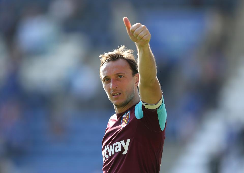 Mark Noble scored a belter to finish off Leicester and keep West Ham in the Premier League