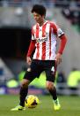 Sunderland's Ki Sung-yueng controls the ball during their English Premier League soccer match against Manchester City at The Stadium of Light in Sunderland, northern England, November 10, 2013.