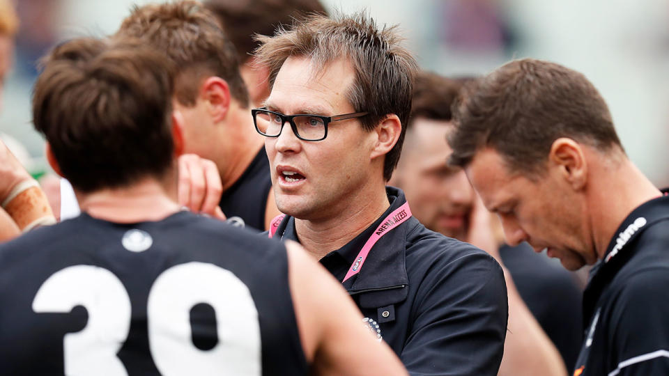 David Teague oversaw another Carlton win.