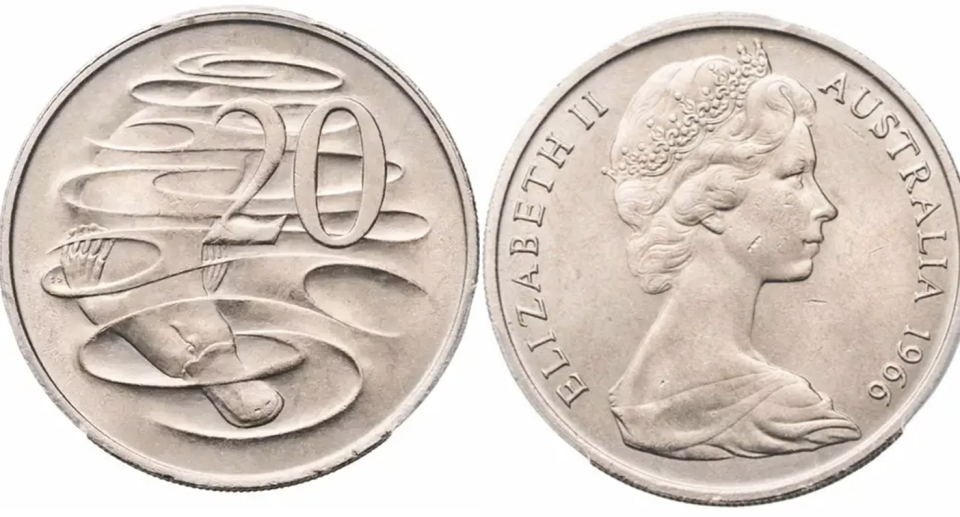 According to Downies, coins with the marking are among 