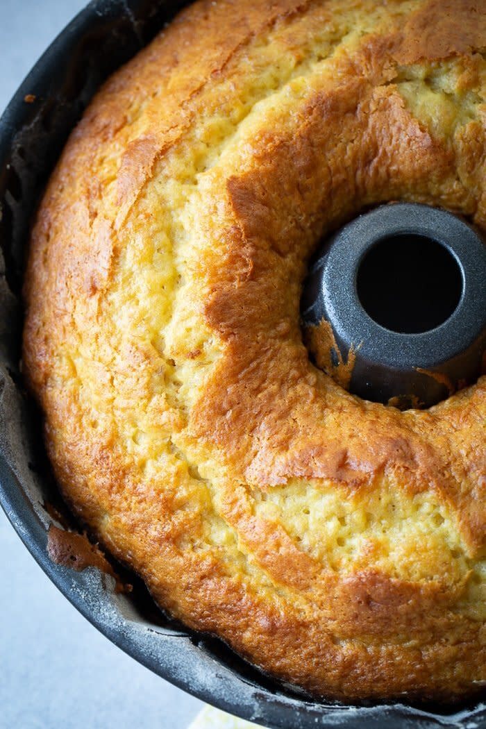 <strong><a href="https://ohsweetbasil.com/the-very-best-banana-bundt-cake-ive-ever-had-recipe/" target="_blank" rel="noopener noreferrer">Get the Banana Pudding Bundt Cake recipe from Oh Sweet Basil</a>  </strong>