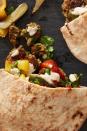 <p>Although this shortcut isn't as crispy as the <a href="https://www.delish.com/cooking/recipe-ideas/recipes/a54231/easy-homemade-falafel-recipe/" rel="nofollow noopener" target="_blank" data-ylk="slk:classic falafel;elm:context_link;itc:0;sec:content-canvas" class="link ">classic falafel</a>, they develop a nice golden crust and contain all the key spices. A zippy roasted pepper salad is the perfect foil, and creamy <a href="https://www.delish.com/cooking/recipe-ideas/a37246615/tahini-sauce-recipe/" rel="nofollow noopener" target="_blank" data-ylk="slk:tahini;elm:context_link;itc:0;sec:content-canvas" class="link ">tahini</a> sauce ties it all together.</p><p>Get the <strong><a href="https://www.delish.com/cooking/recipe-ideas/a39047104/baked-falafel-sandwich-recipe/" rel="nofollow noopener" target="_blank" data-ylk="slk:Baked Falafel Sandwich recipe;elm:context_link;itc:0;sec:content-canvas" class="link ">Baked Falafel Sandwich recipe</a></strong>.</p>