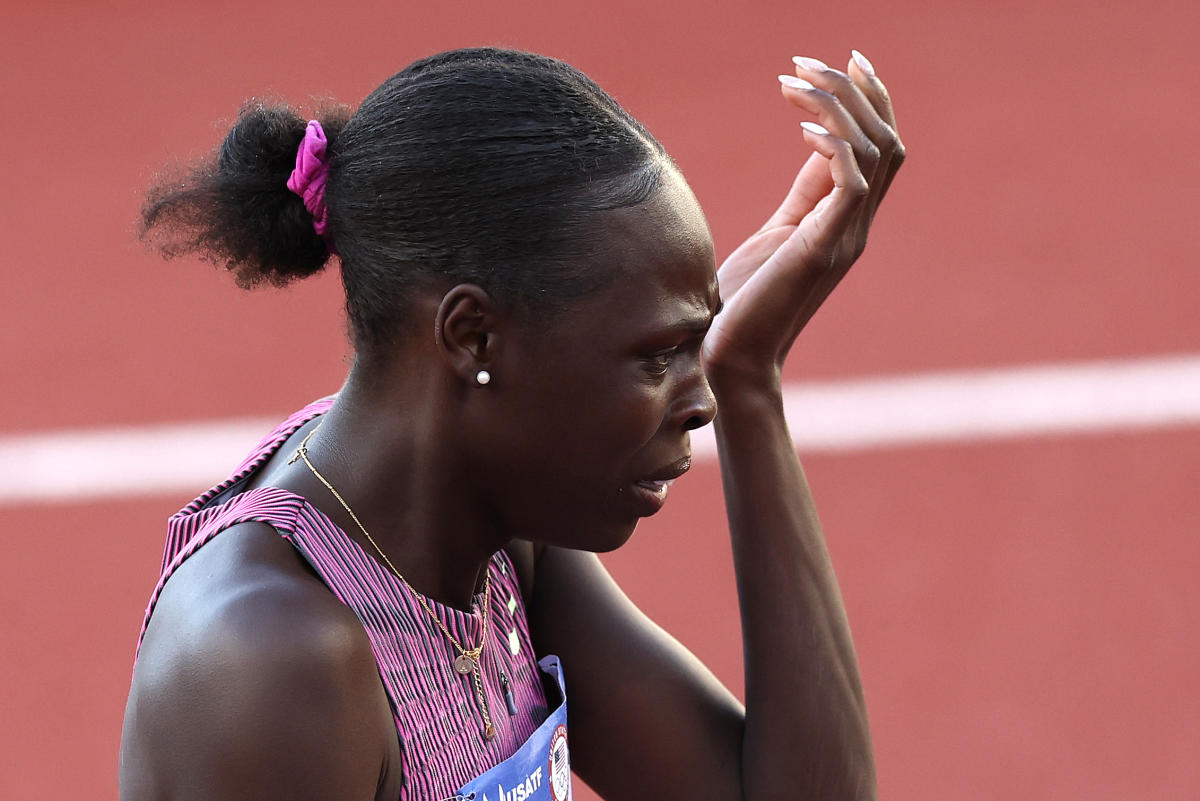 U.S. Olympic track and field trials: Athing Mu won’t defend her 800 meters gold after stunning fall