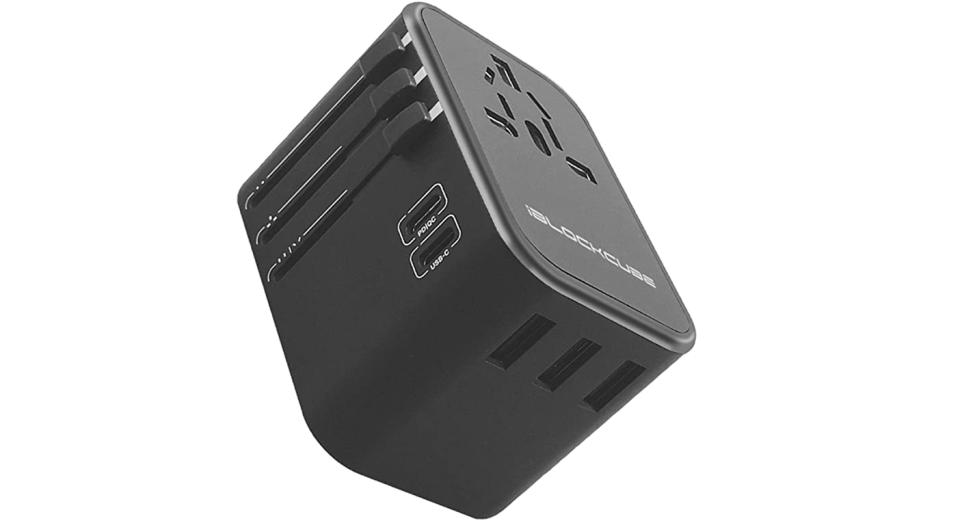 iBlockCube® Travel Adapter Worldwide All in One International Wall Charger