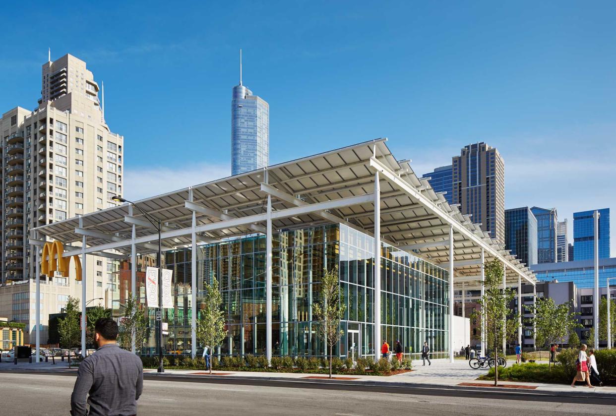 Newly remodeled McDonald's Chicago Flagship.