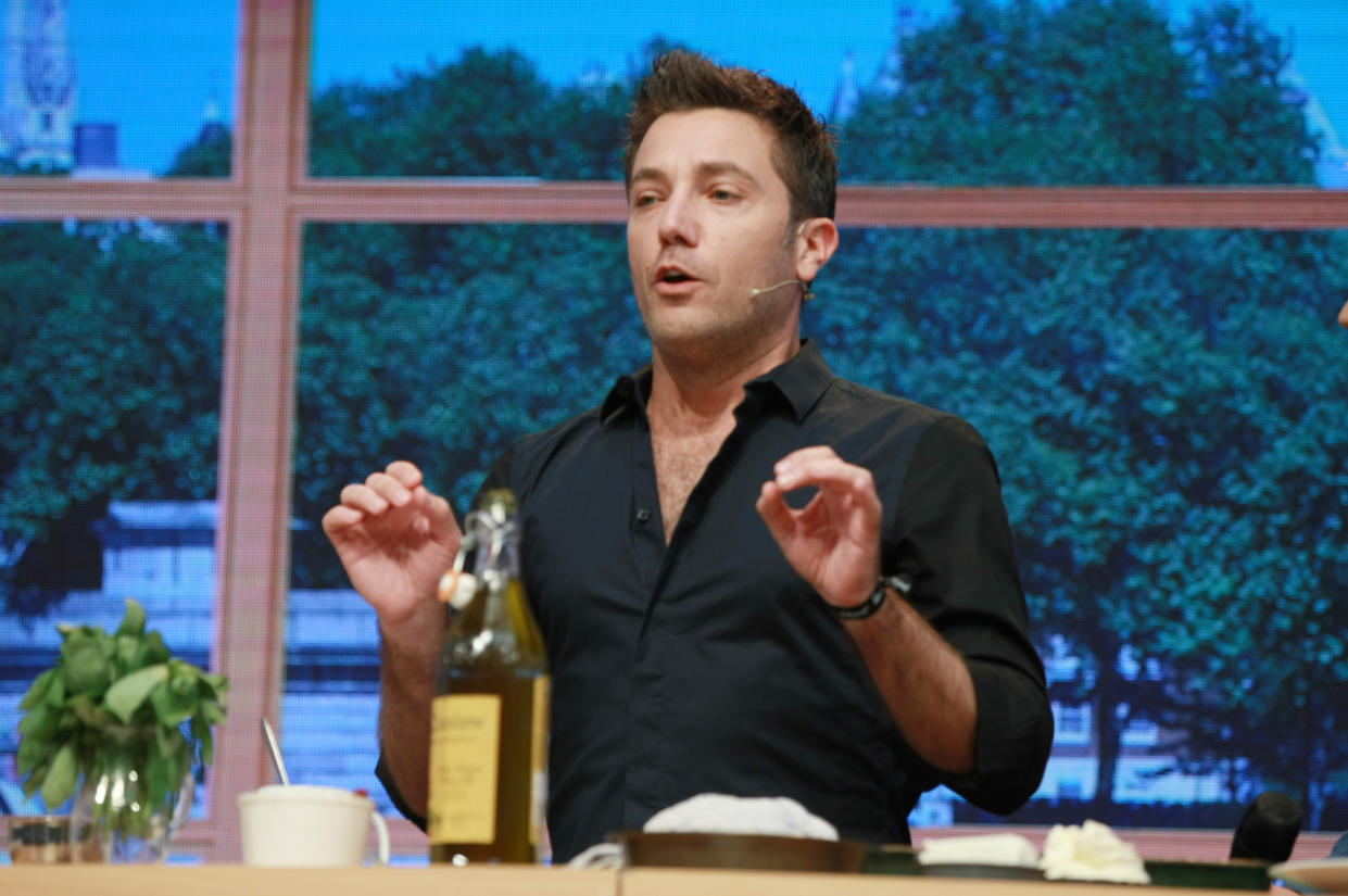 BIRMINGHAM, UNITED KINGDOM - MAY 18: Gino D'Acampo at This Morning Live held at the NEC Birmingham on May 18, 2017 in Birmingham, England. 

PHOTOGRAPH BY Graham Stone / Barcroft Images

London-T:+44 207 033 1031 E:hello@barcroftmedia.com -
New York-T:+1 212 796 2458 E:hello@barcroftusa.com -
New Delhi-T:+91 11 4053 2429 E:hello@barcroftindia.com www.barcroftimages.com (Photo credit should read Graham Stone / Barcroft Media via Getty Images / Barcroft Media via Getty Images)