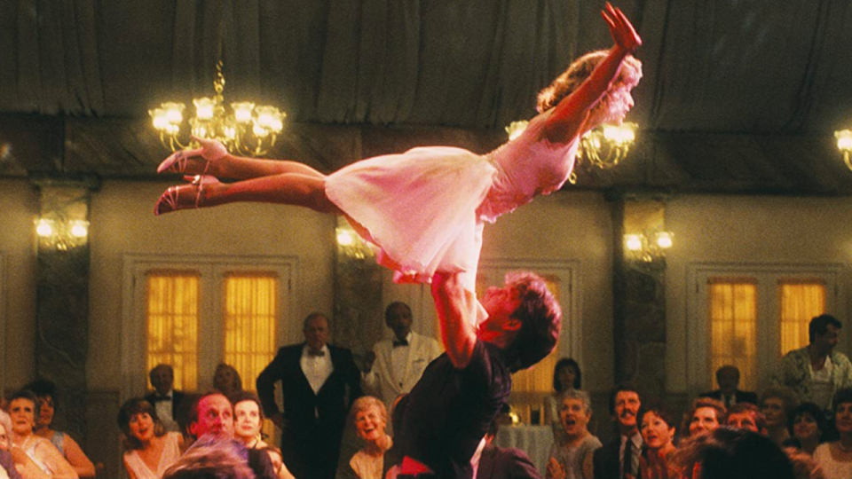 Jennifer Grey and Patrick Swayze in Dirty Dancing