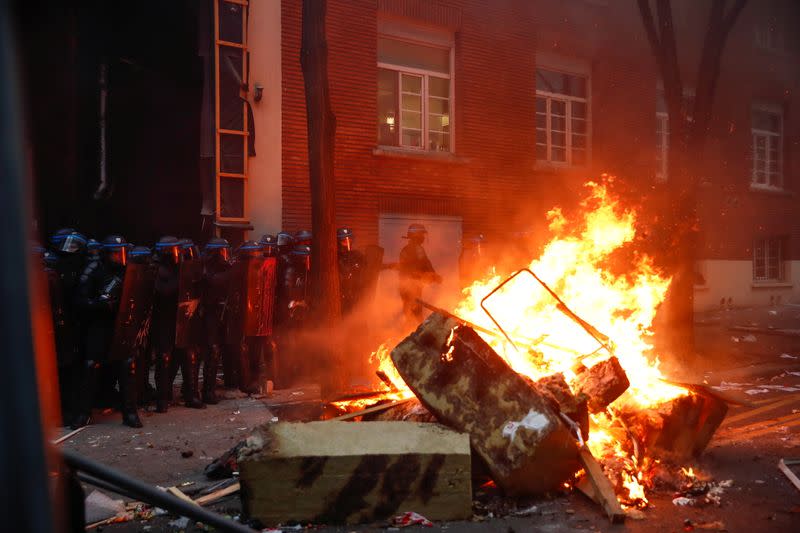 Demonstration against the 'Global Security Bill' in Paris