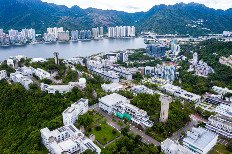 Drone view of The Chinese University of Hong Kong University / Getty