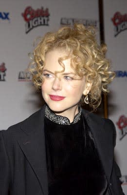 Nicole Kidman at the New York premiere of Miramax's Gangs of New York