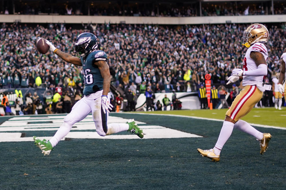 Eagles crush 49ers in NFC Championship to reach Super Bowl 2023