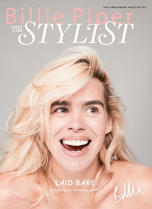 Billie Piper has guest edited the latest issue of Stylist magazine (Credit: Stylist)