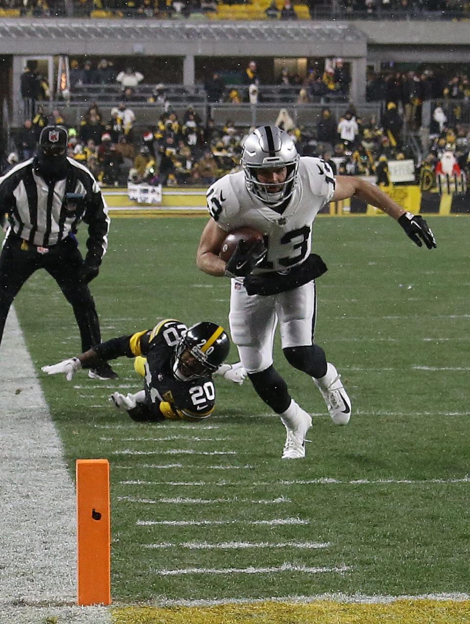 Wide receiver Hunter Renfrow was a No. 149 draft pick by the Raiders.