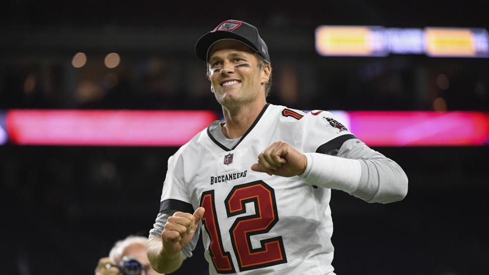 Tampa Bay Buccaneers quarterback Tom Brady is one of the MVP favoriites. (AP Photo/Justin Rex)