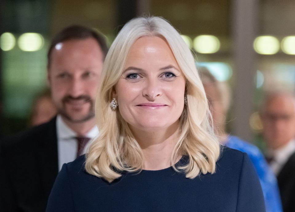 Crown Princess Mette-Marit of Norway has issued a statement of regret regarding her ties to Jeffrey Epstein. (Photo: SILAS STEIN/dpa/AFP via Getty Images)