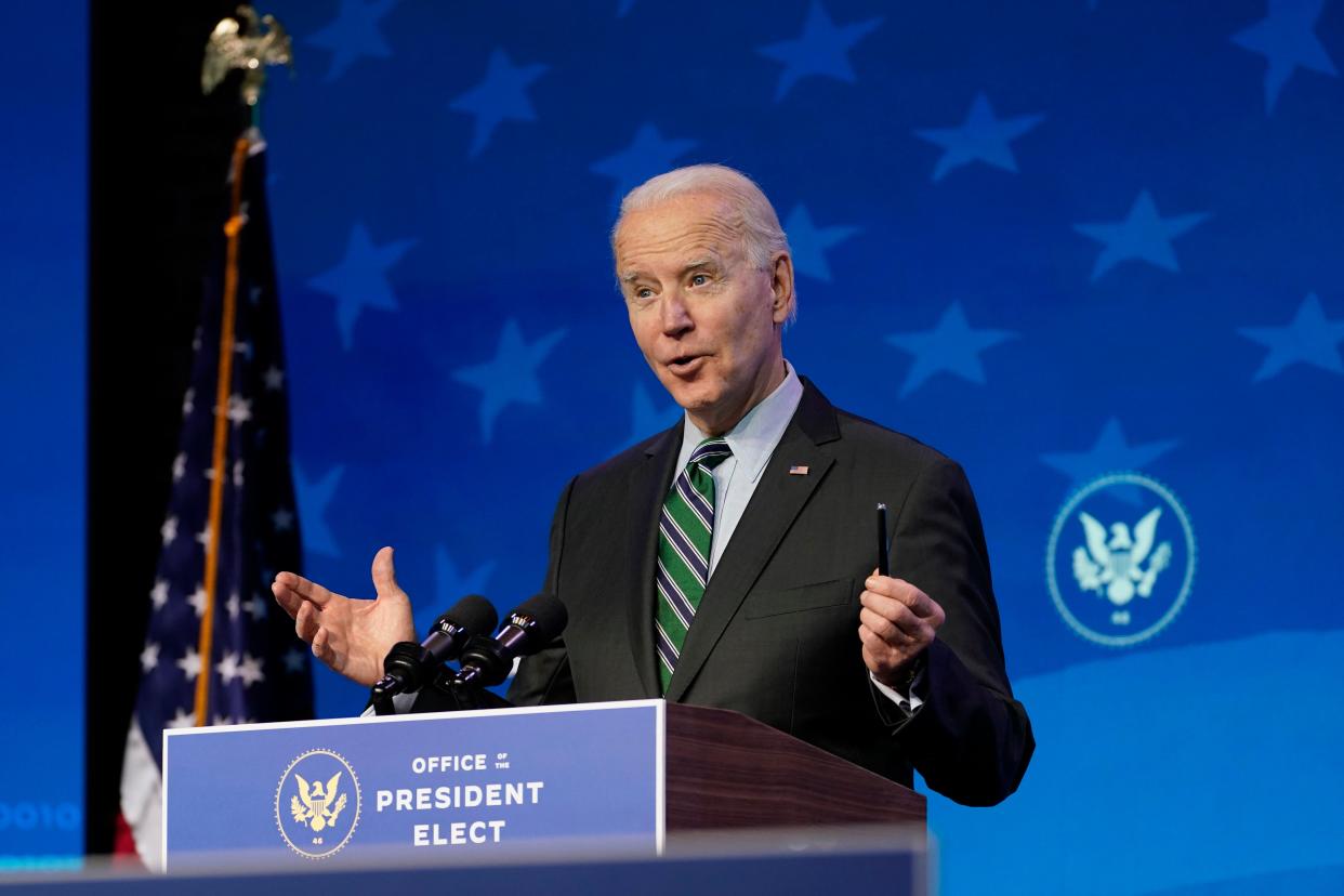 Biden (Copyright 2021 The Associated Press. All rights reserved)