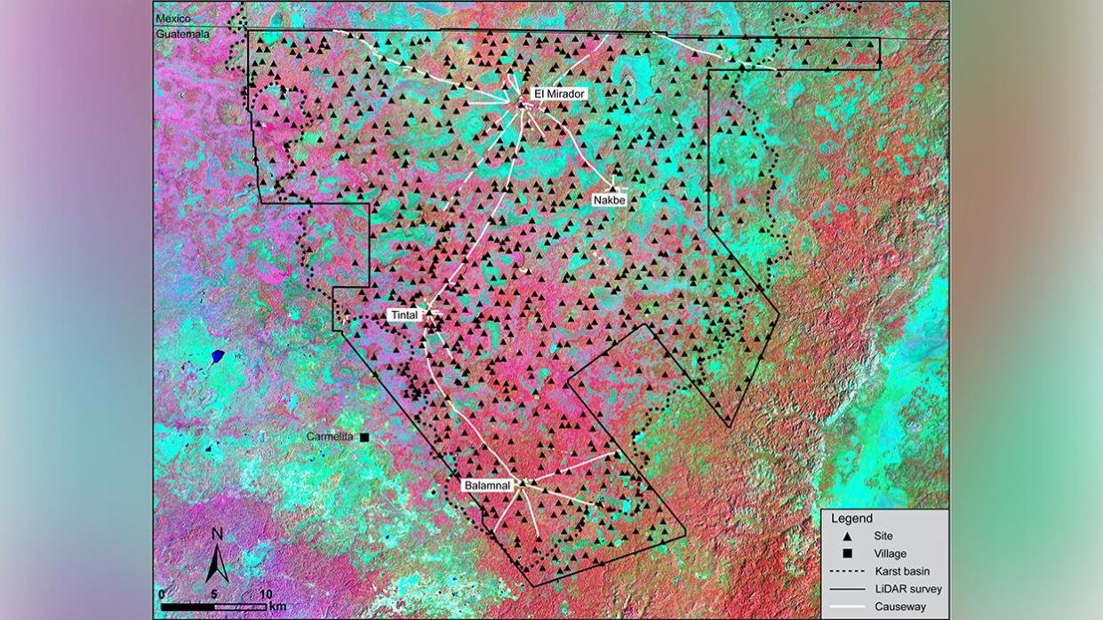 New Research Reveals Superhighways for Early Mayan Civilization