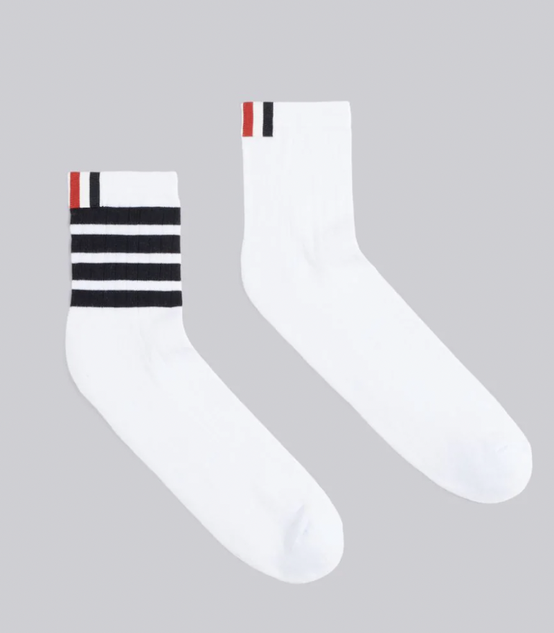 <p><a href="https://go.redirectingat.com?id=74968X1596630&url=https%3A%2F%2Fwww.thombrowne.com%2Fus%2Fshopping%2F4-bar-ankle-socks-14270246%3Fstoreid%3D10594%26size%3D17%26gclid%3DCjwKCAiA3KefBhByEiwAi2LDHFv0KScbrqUZlln1G-011_Nv8soOZxsNMGhNUDD3iVyb8_1bC2YHkRoCEFcQAvD_BwE&sref=https%3A%2F%2Fwww.esquire.com%2Fstyle%2Fmens-accessories%2Fg19485690%2Fbest-socks-for-men%2F" rel="nofollow noopener" target="_blank" data-ylk="slk:Shop Now;elm:context_link;itc:0;sec:content-canvas" class="link ">Shop Now</a></p><p>4-Bar Ankle Socks</p><p>thombrowne.com</p><p>$120.00</p>