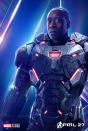 <p>Don Cheadle’s armored hero returns to action after a devastating crash in <i>Captain America: Civil War</i>. (Photo: Marvel Studios) </p>