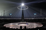 <p>Dancers perform during the Opening Ceremony of the PyeongChang 2018 Winter Olympic Games at PyeongChang Olympic Stadium on February 9, 2018 in Pyeongchang-gun, South Korea. (Photo by Jamie Squire/Getty Images) </p>