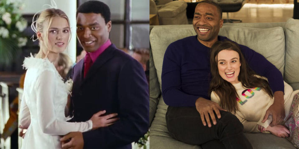 Keira Knightley and Chiwetel Ejiofor