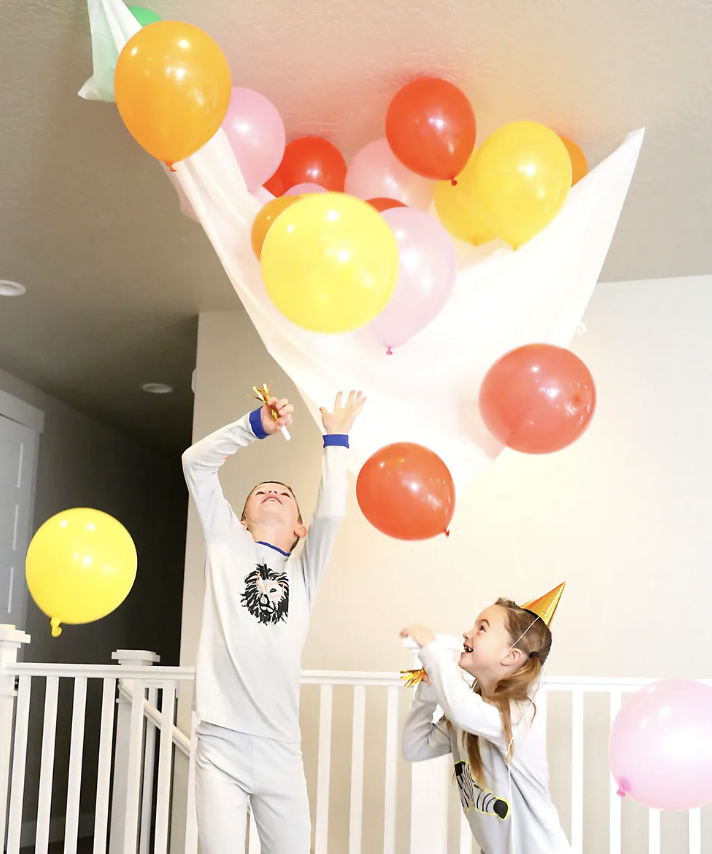 diy balloon drop