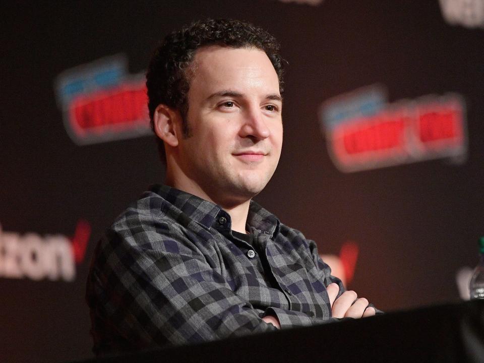 Ben Savage on a panel in 2018.