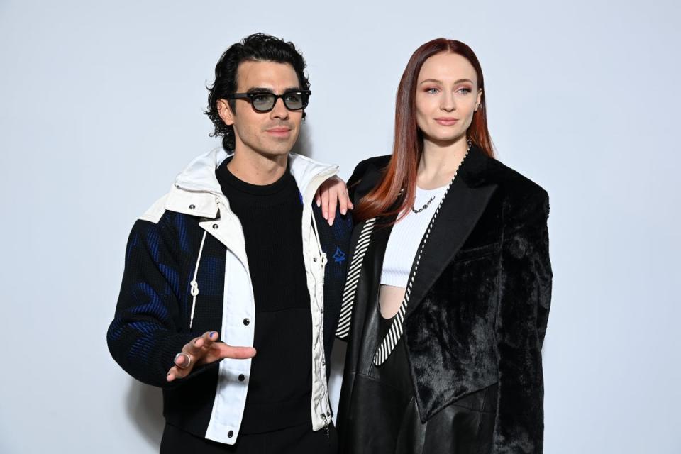 Joe Jonas and good time gal Sophie Turner (Getty Images For Louis Vuitton)