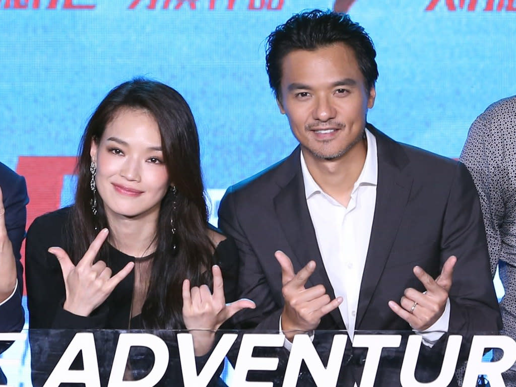 Shu Qi and Stephen Fung make first stage appearance together